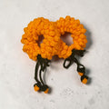 Yellow crochet Gajray